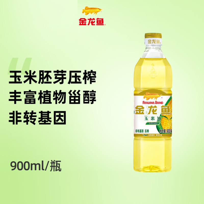 金龙鱼非转基因压榨油900ml