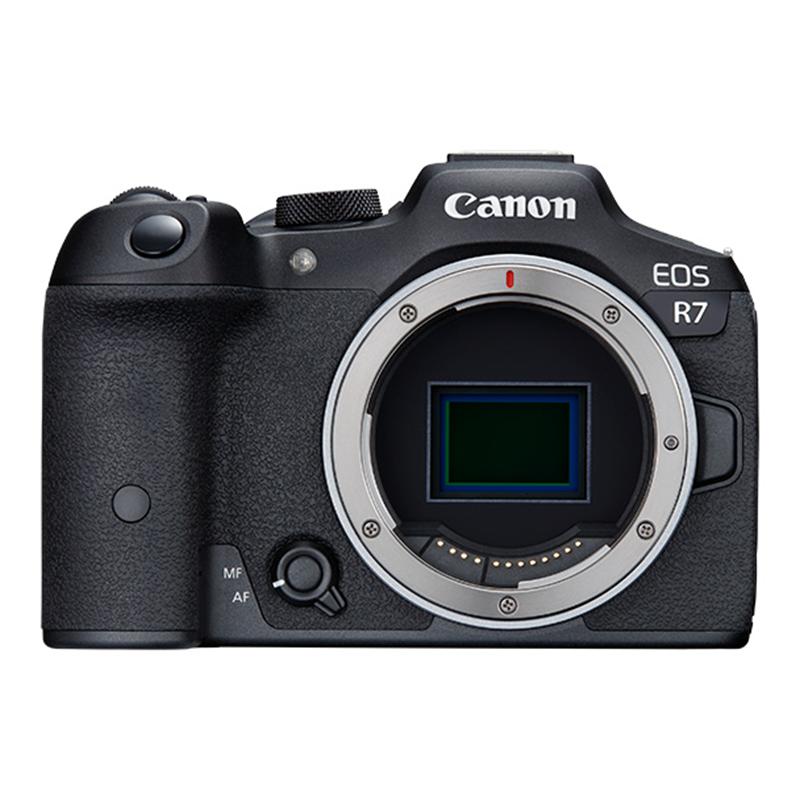 佳能(Canon)EOSR7APS-C画幅微单相机3250万像素4K视频单机身含256G卡+双肩包+备电+金环UV+三脚