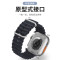 适用苹果手表表带apple watch8/7海洋硅胶运动表带s6/5/4/3/2/se