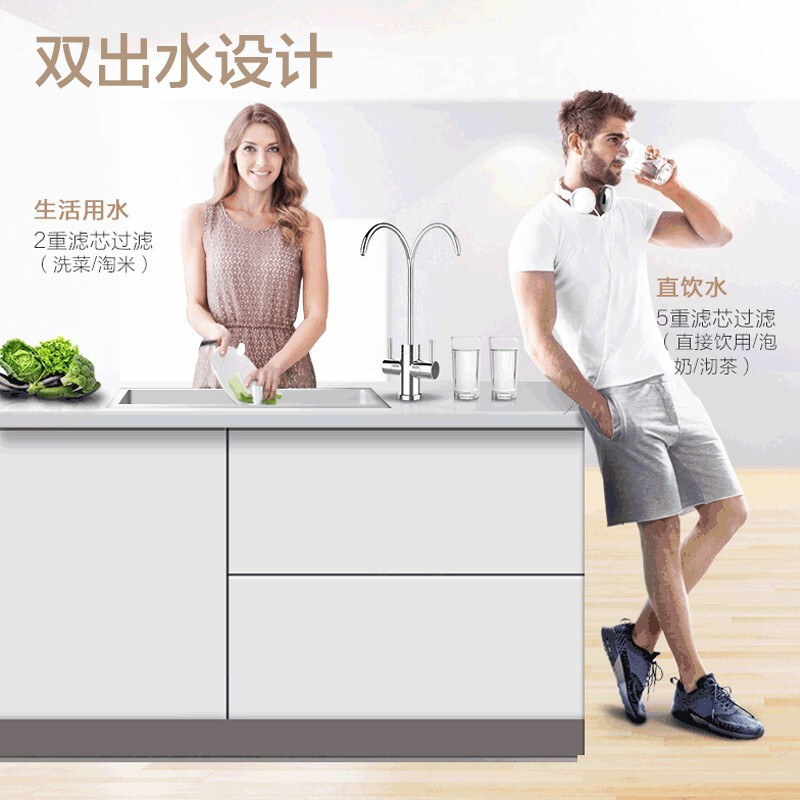 美的(Midea) MRO1790B-400G 净水机 (G)