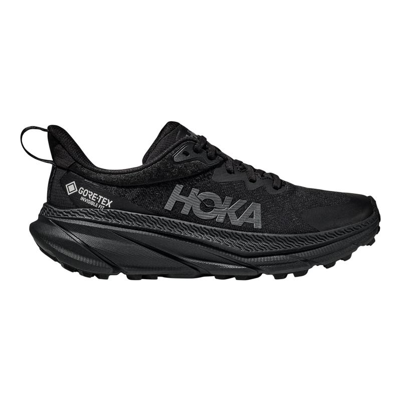 Hoka OneOne男子越野跑鞋防滑耐磨透气GORETEX跑步鞋户外运动训 BLACK_/_BLACK 41