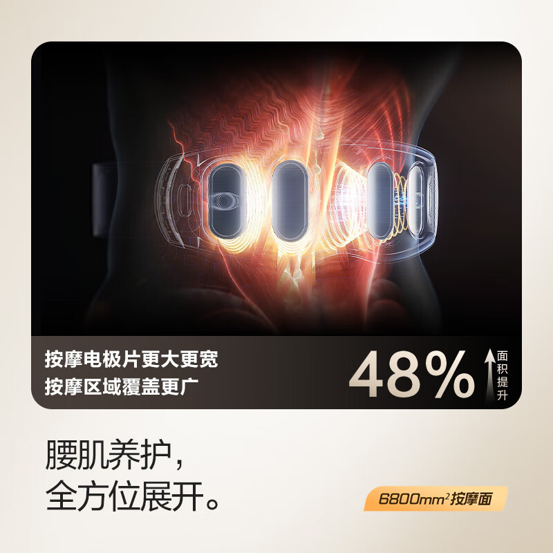 SKG按摩仪腰部按摩器G5暖宫腰带姨妈神器护腰热敷中频脉冲[单位:个]高清大图