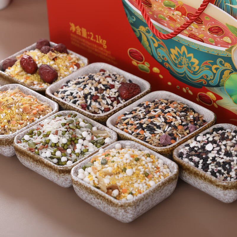 燕之坊 21日家庭养生粥2.1kg/盒高清大图
