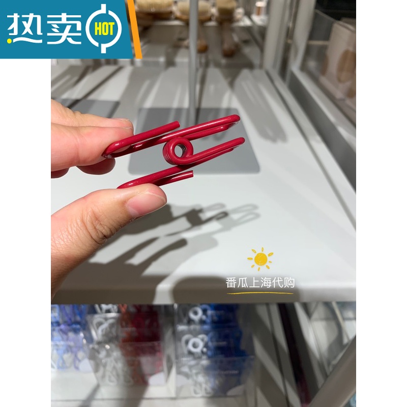 敬平[番瓜阁子]多色创意衣夹 晾晒衣夹子衣夹 卡片夹 袋子夹小物夹 紫色系高清大图