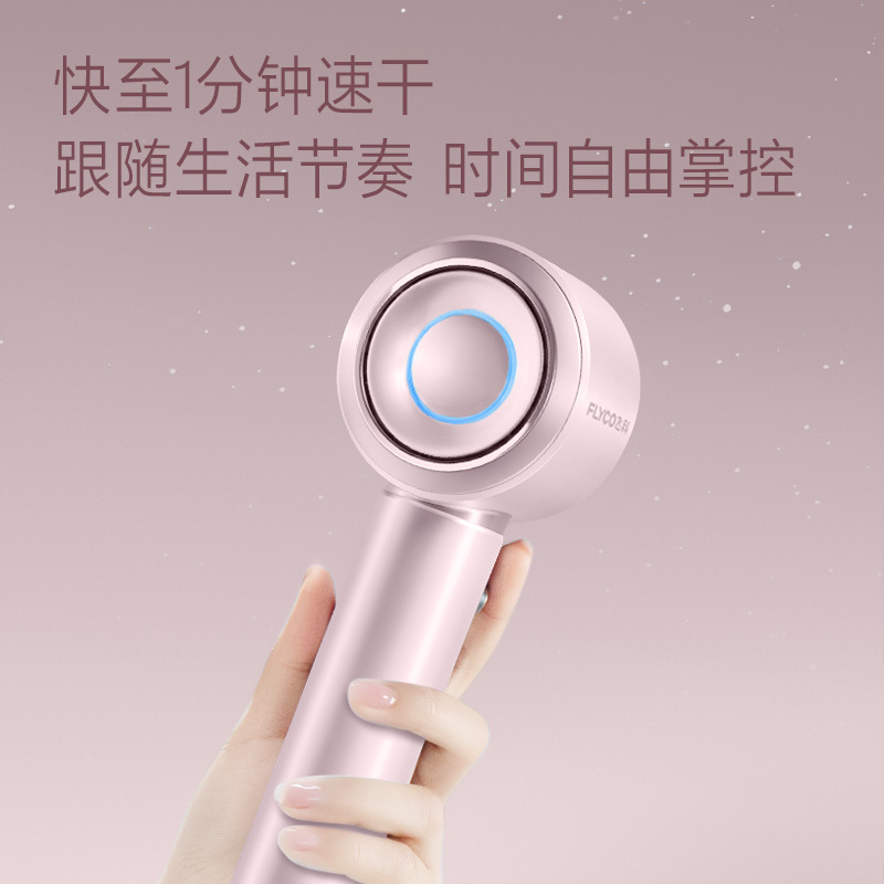 飞科电吹风FH6371钻石粉高清大图