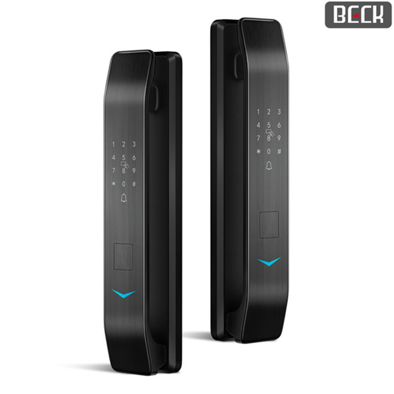 BECK博克智能门锁天猫精灵V5全自动智能指纹锁密码家用防盗门智能锁木门入户门家用密码锁远程开锁