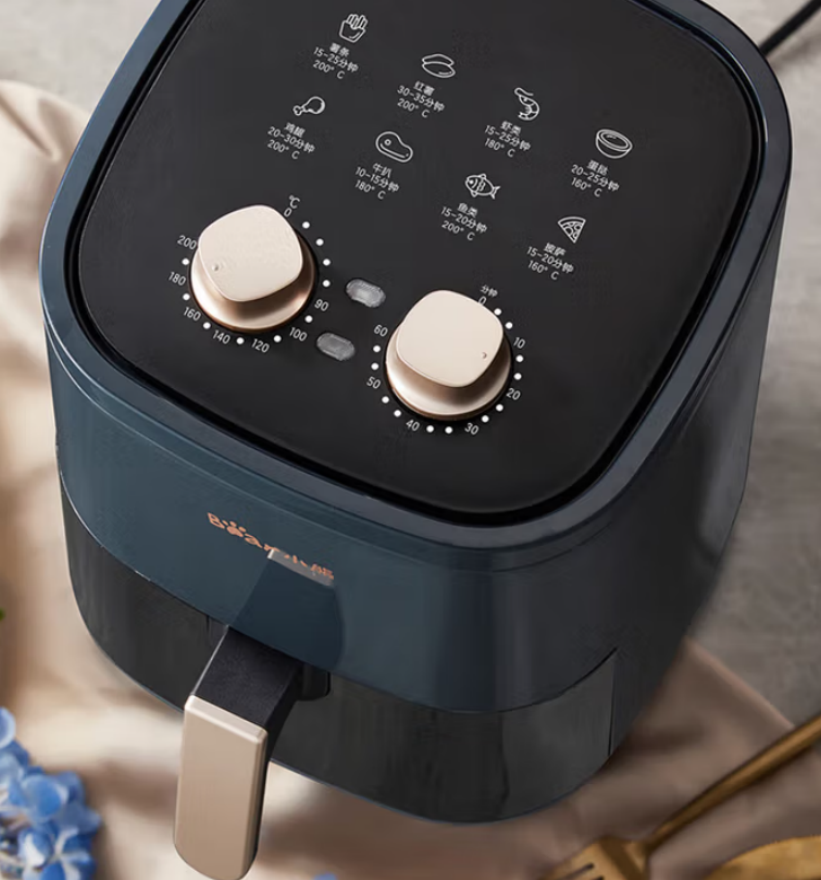 小熊(Bear)空气炸锅家用多功能无油烟低脂 QZG-E12Z6