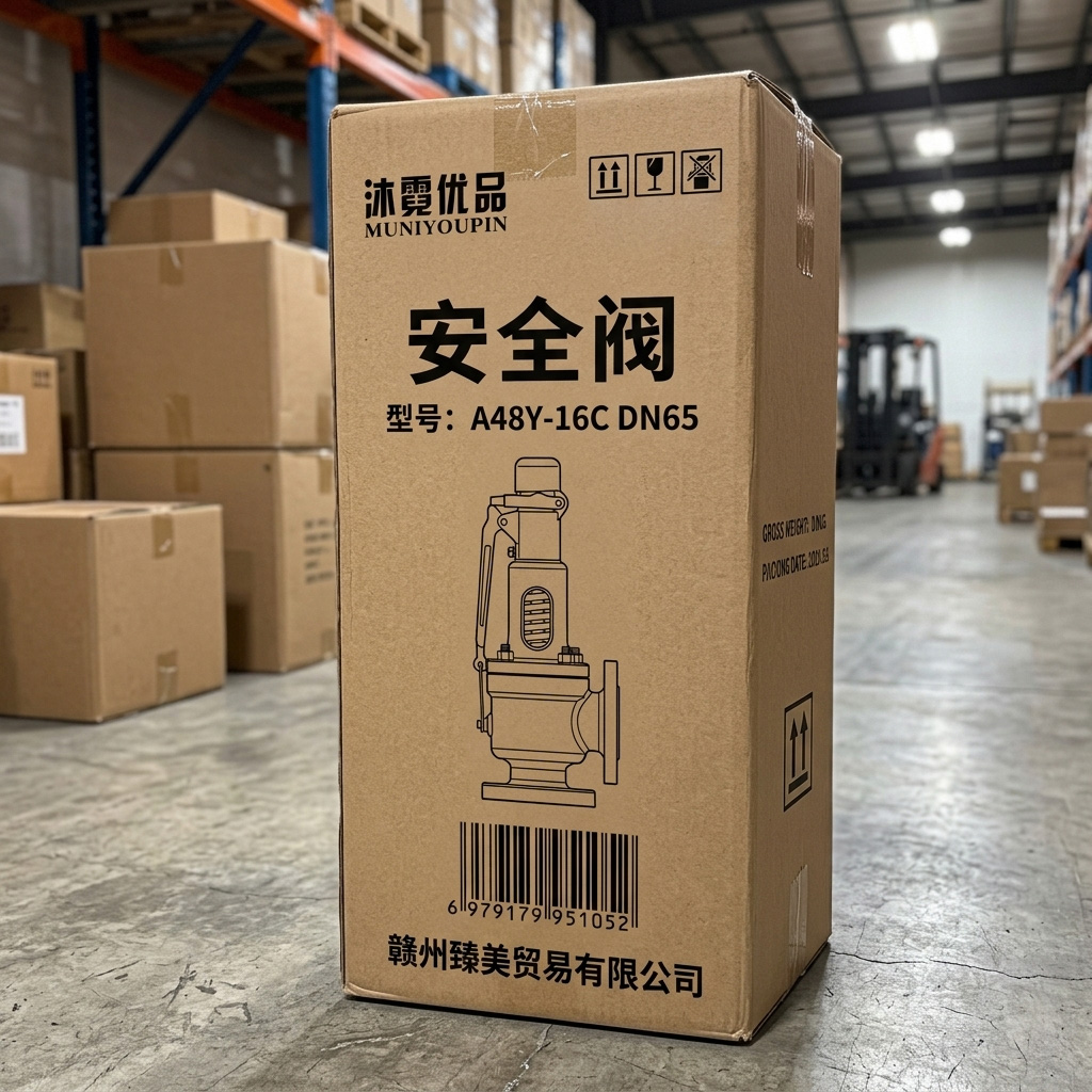 沐霓优品 安全阀 A48Y-16C DN65 个高清大图