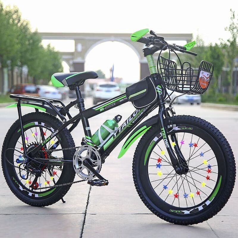 儿童自行车6 8 9 10 121 5岁男孩女孩山地越野赛车中小学生18 20 22 24 26寸高清大图