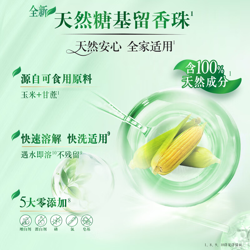 金纺[洗衣搭档]洗衣留香珠薰衣草+香紫苏200g*1瓶 情绪香氛精油120天留香高清大图