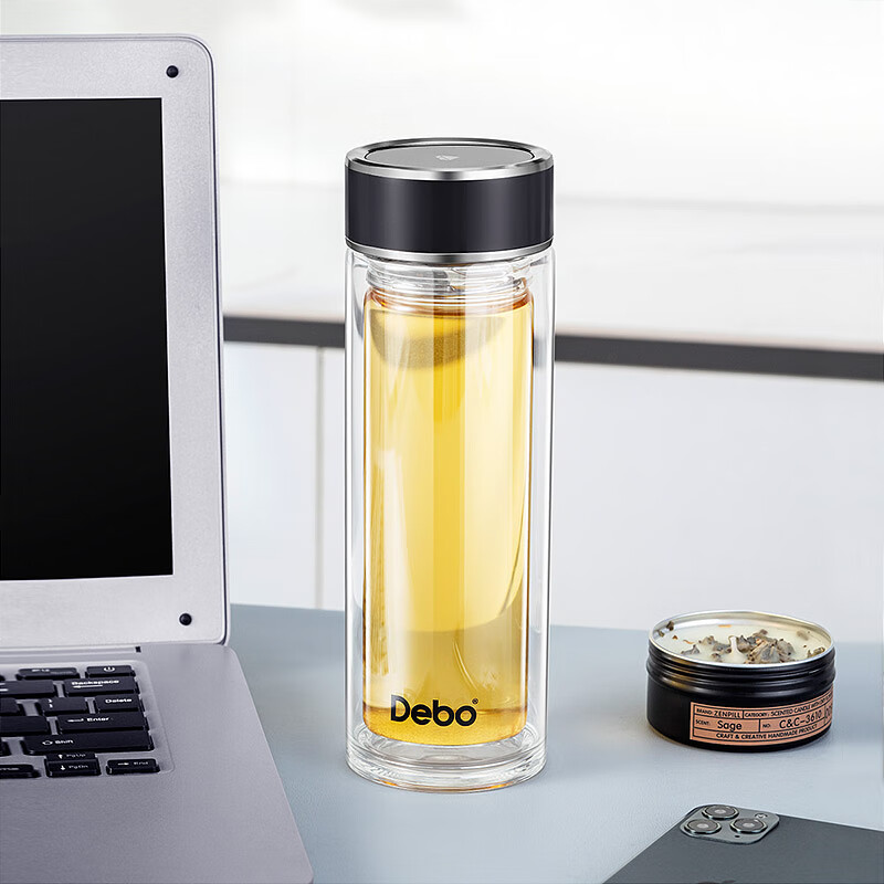 Debo德铂玻璃杯双层茶水杯 斯托尔 DEP-910高清大图