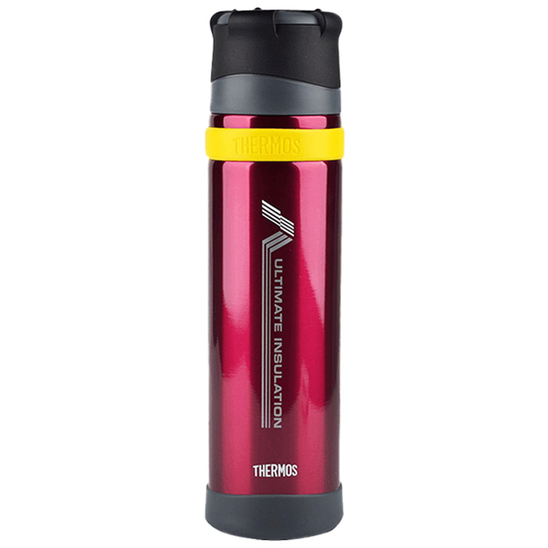 [原装进口]THERMOS膳魔師 真空不锈钢保温杯车载水杯 FFX-900-BGD 红色 900ml