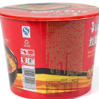 康师傅经典红烧牛肉方便面速食拉面桶装整箱 鲜虾味*12桶