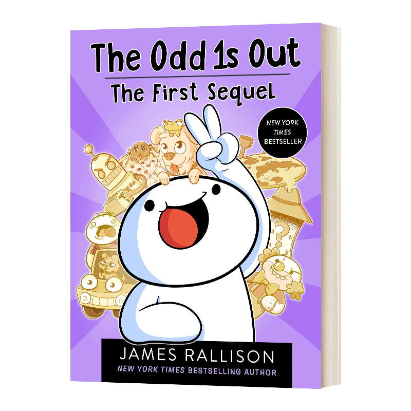 [正版]英文原版 The Odd 1s Out 2 奇数是不可能的 续集 漫画书 英文版 进口英语原版书籍高清大图