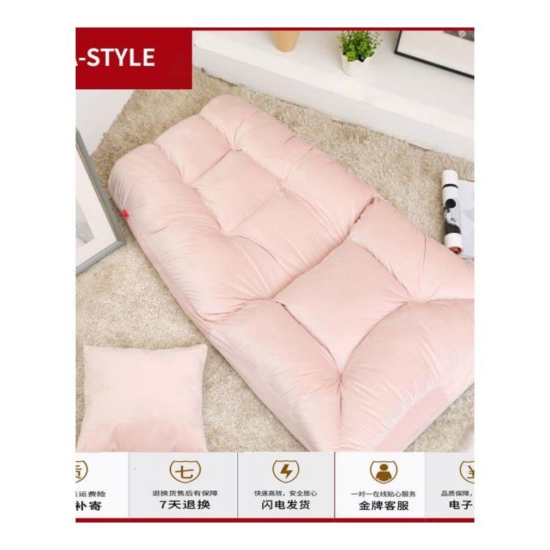 苏宁放心购懒人沙发小网红卧室飘窗榻榻米床上折叠靠背椅地板日式单人哺乳椅A-STYLE家具图片