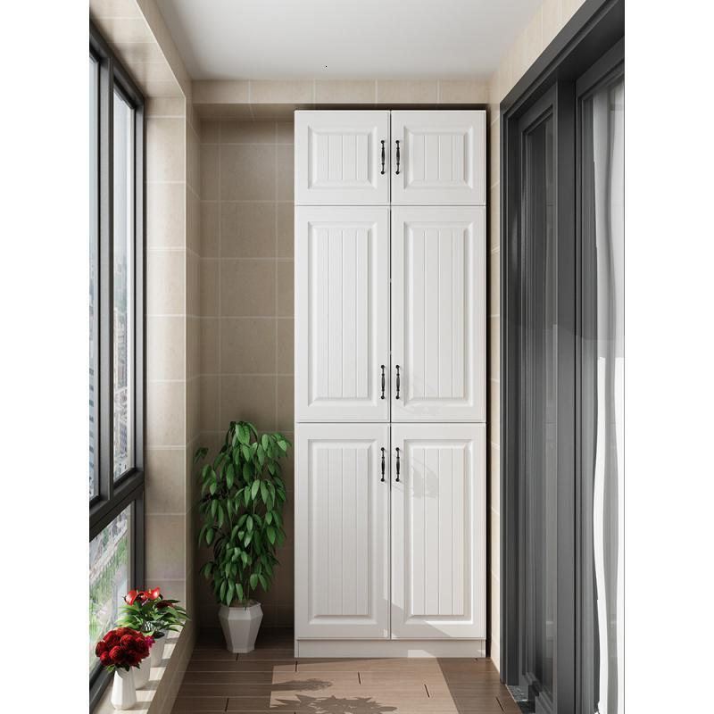 BONJEAN欧式阳台柜储物柜收纳置物柜防晒飘窗柜鞋柜大容量柜子定制衣柜