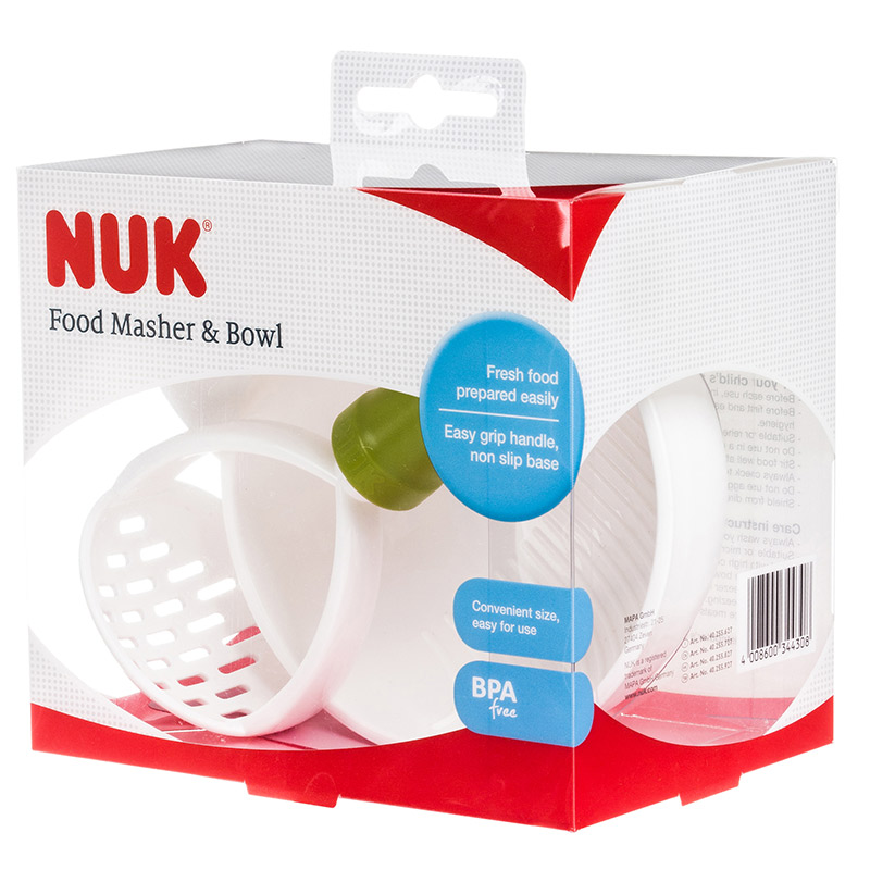 NUK防滑食物研磨碗