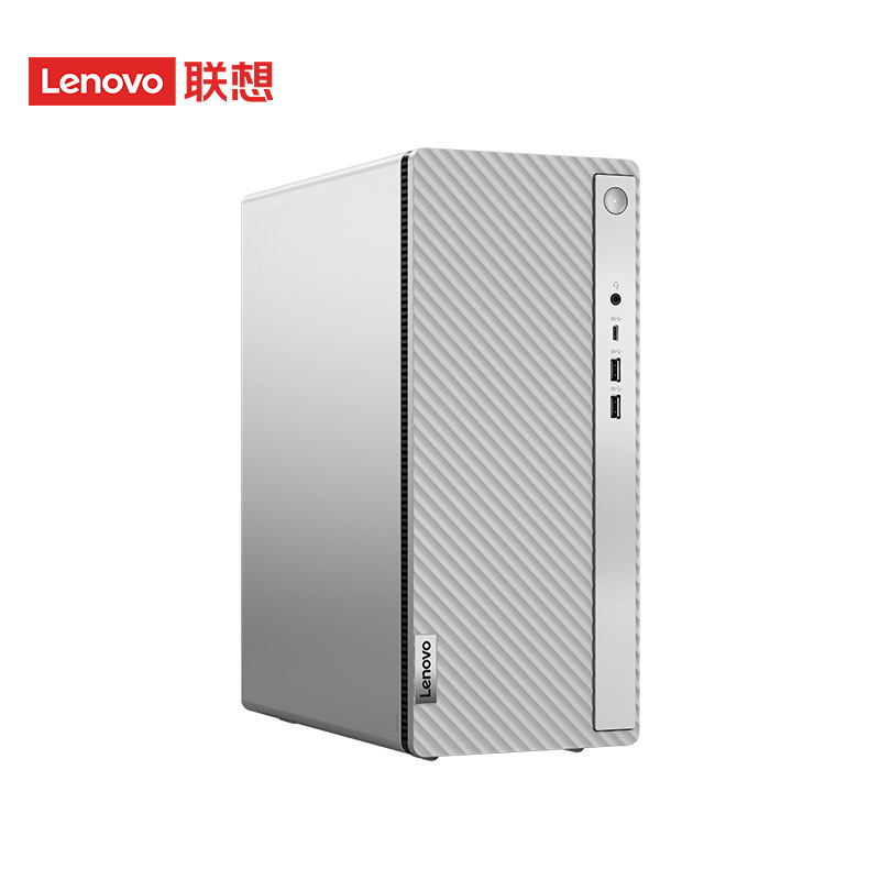 联想(Lenovo) 天逸510Pro 台式电脑主机(酷睿 i3-14100 8G 512G SSD固态 Wifi Win11 键鼠)大机箱商务办公家用娱乐