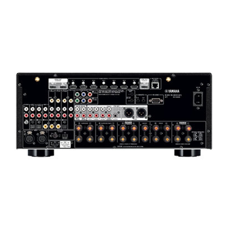 [AI智能调音]Yamaha/雅马哈 RX-V3085 新款9.2前级11.2音箱家用客厅大功率数字蓝牙音响功放机 黑色
