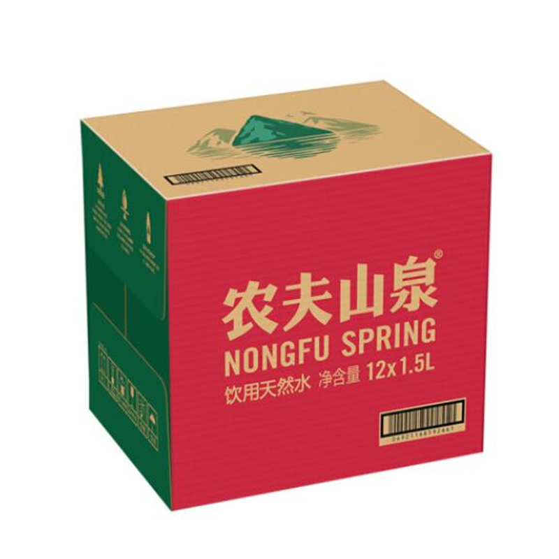 农夫山泉 饮用水 饮用 天然水1.5L 1*12瓶 整箱装