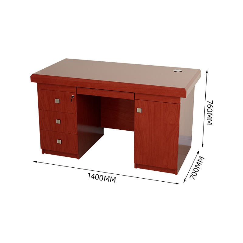 臻远ZY50618021油漆公寓家具 员工宿舍家具办公桌电脑桌 1.4米高清大图