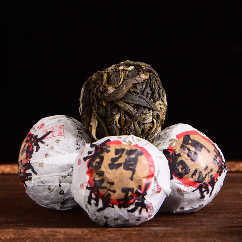 云南普洱茶生茶茶叶散装手工小沱茶临沧茶 邦东大叶种龙珠240克