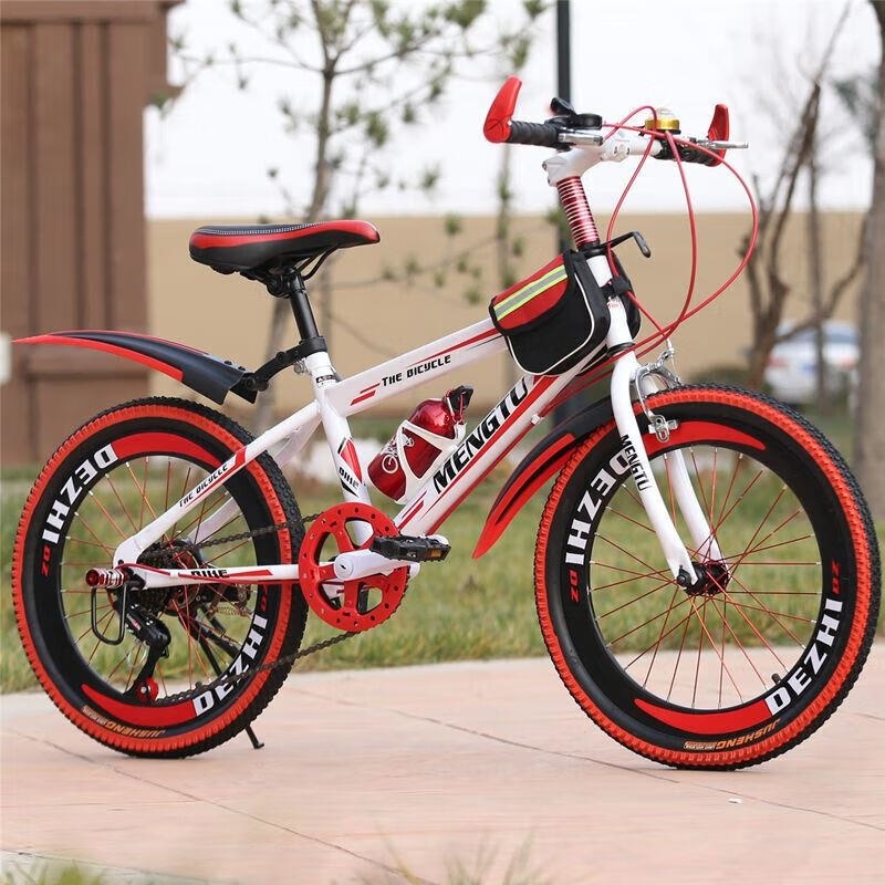 儿童男女变速自行车中小学生山地20 22 24寸8-18岁大童高清大图