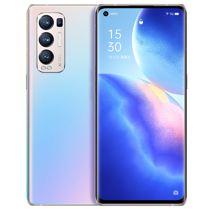 OPPO Reno5 Pro+ 5G手机 星河入梦 12GB+256GB 全网通 65W闪充 传感器IMX766 骁龙865 轻薄机身拍照美颜游戏智能手机高清大图