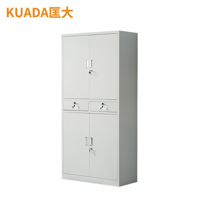 匡大铁皮文件柜办公资料柜中二斗钢柜 KDT324