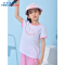[1件3折]铅笔俱乐部童装2025夏装新款女童t恤儿童圆领上衣中大童百搭短袖