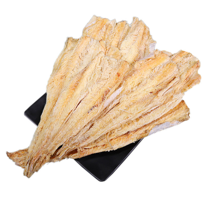 明太鱼干手撕明太鱼干去皮去头大棒鱼干真味去皮去头500g