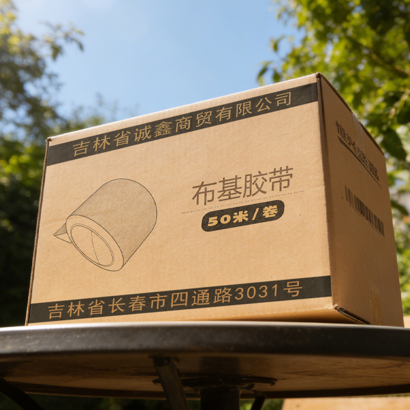 恒兴盛嘉 布基胶带 5cm*50米 卷高清大图