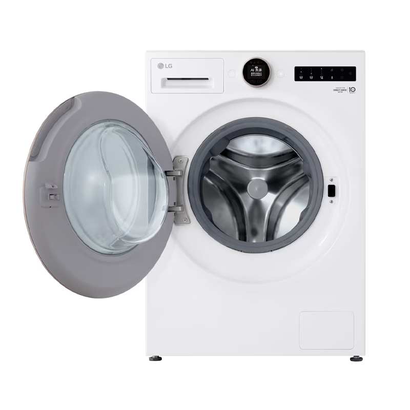 LG FCB12Y2CC 12Kg 晨露白 觅境系列大容量超薄全嵌直驱变频滚筒全自动滚筒洗衣机