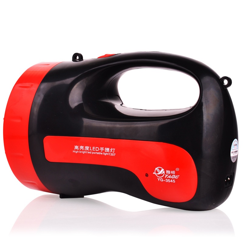 雅格/YAGE 强光巡防应急手提灯5W YG-3545