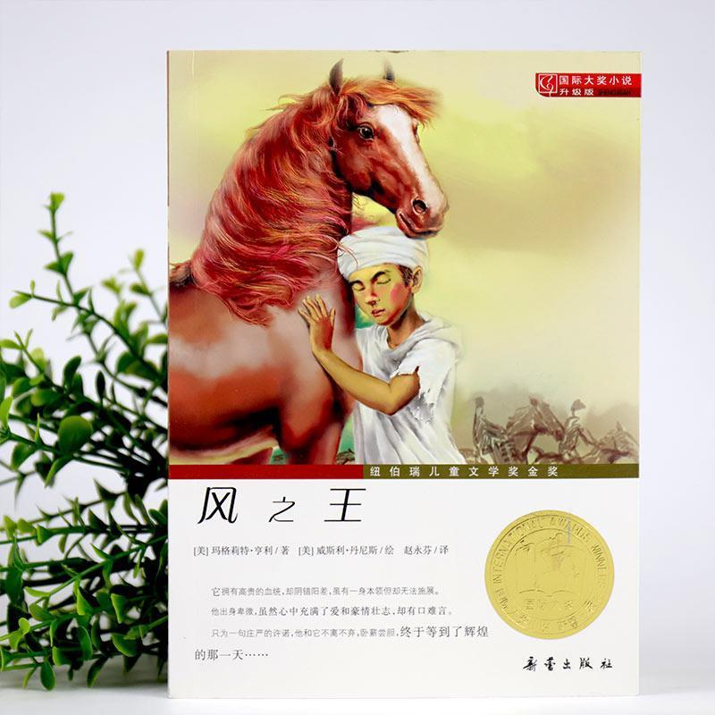 风之王[新蕾出版社] [正版]风之王课外书新蕾出版社国际大奖小说升级版非注音版赵水芬译玛格莉特亨利著小学生3456三四五