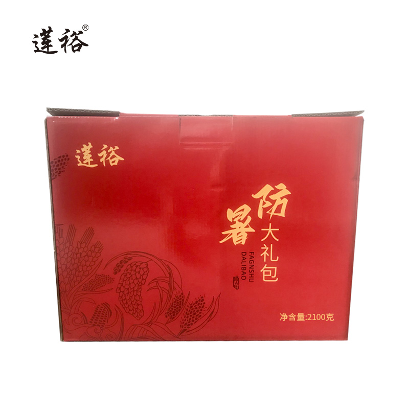 莲裕菊花茶绿豆冰糖枸杞红枣杂粮套装 2100克套高清大图