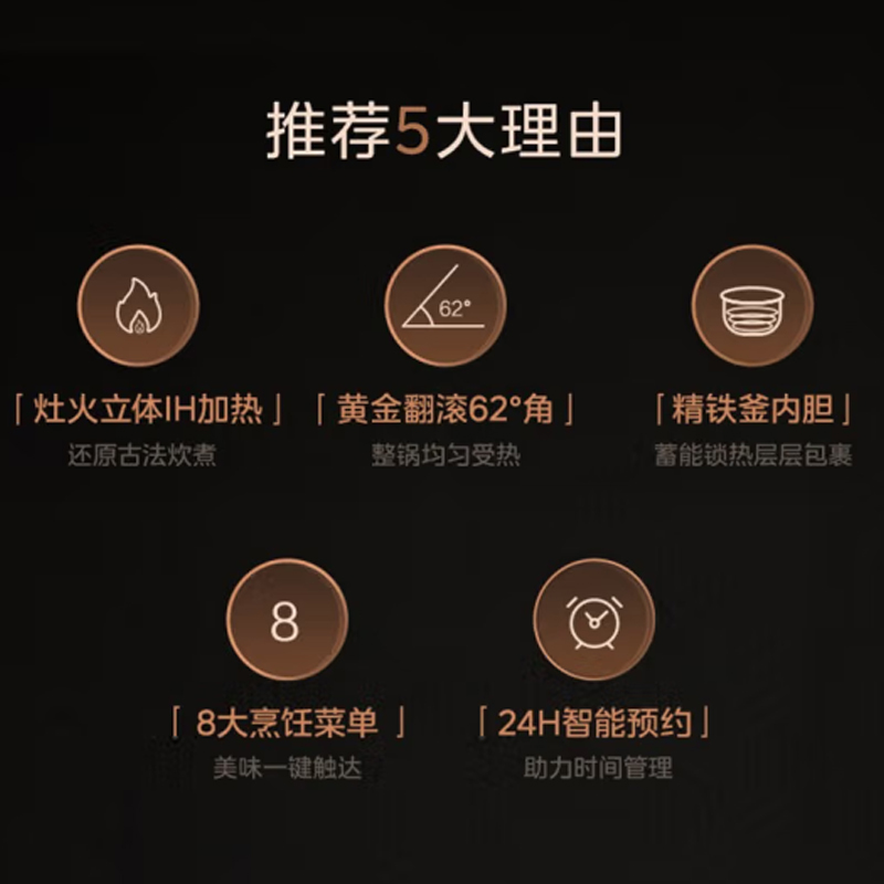 美的(Midea)IH全智能电饭煲 MB-CFB4092H高清大图
