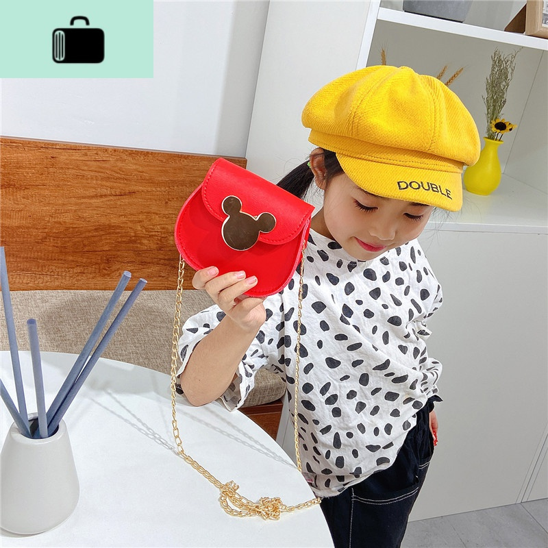 儿童包包斜挎包可爱时尚链条单肩包韩版新款女童零钱包单肩小包潮new