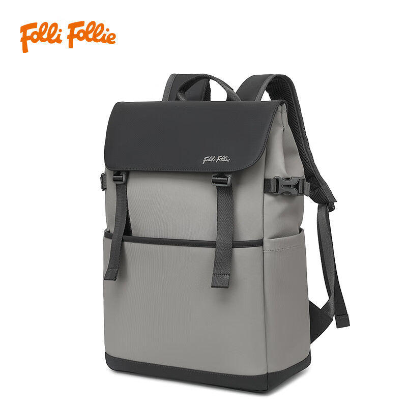 FOLLI FOLLIE 商务简约修身双肩包FF-D003A高清大图