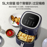 格力(GREE)大松GFP-0501a空气炸锅 5L家用智能 大容量 不沾易清洗 定时 煎炸 薯条机 5升容量
