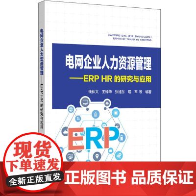 电网企业人力资源管理: ERP HR的研究与应用 钱仲文 王锋华 张旭东 琚军 等 中国电力出版社 正版书籍