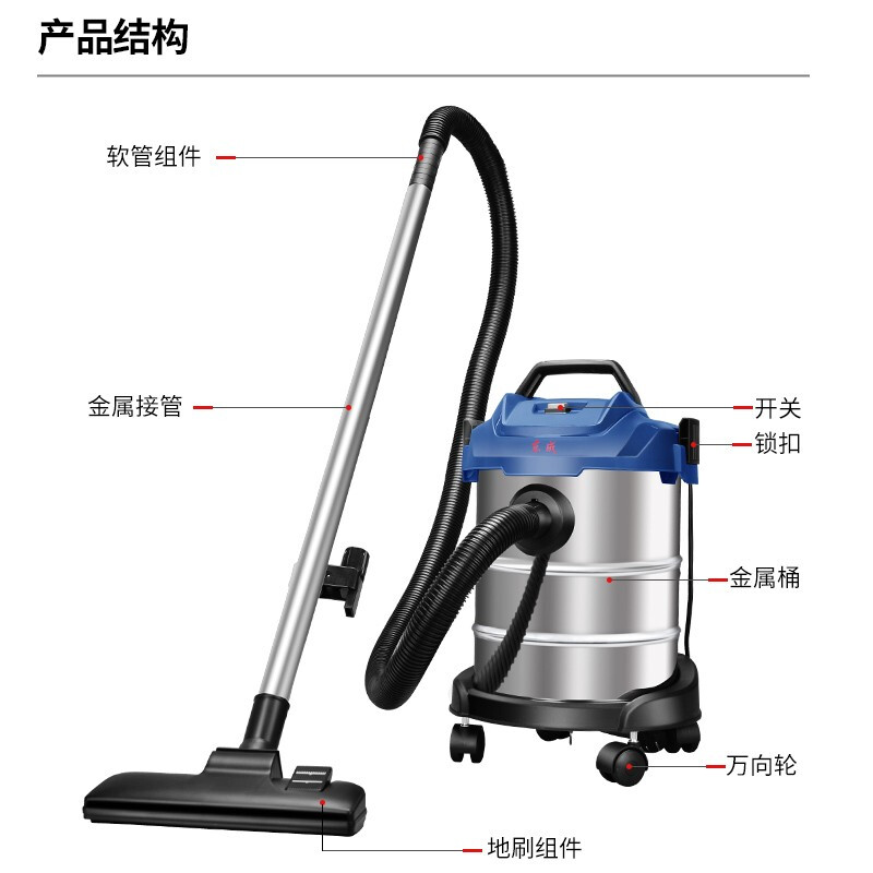 东成 FF-1W-12 真空吸尘器高清大图