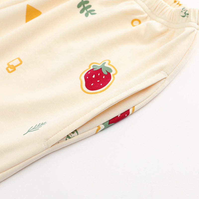 浪莎睡衣女士春秋款2025新款纯棉长袖秋冬可爱休闲全棉家居服套装高清大图