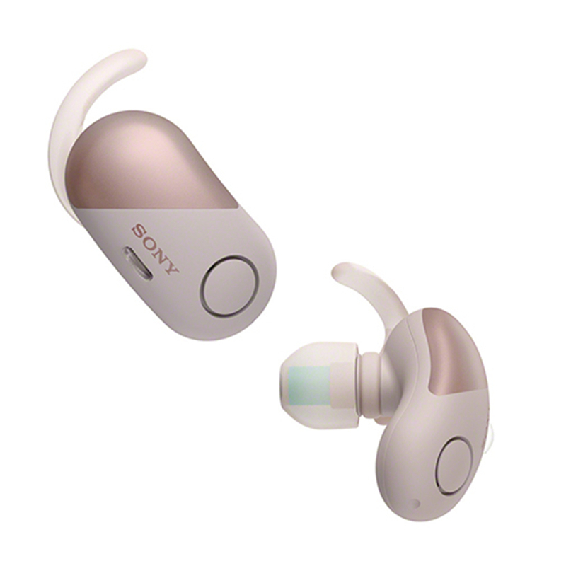 索尼(SONY)WF-SP700N 全无线降噪蓝牙运动耳机 IPX4级防泼溅 粉红色