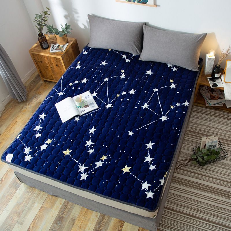 法莱绒加厚保暖床垫子0.9/1.2米单双人学生宿舍榻榻米1.5/1.8床褥高清大图