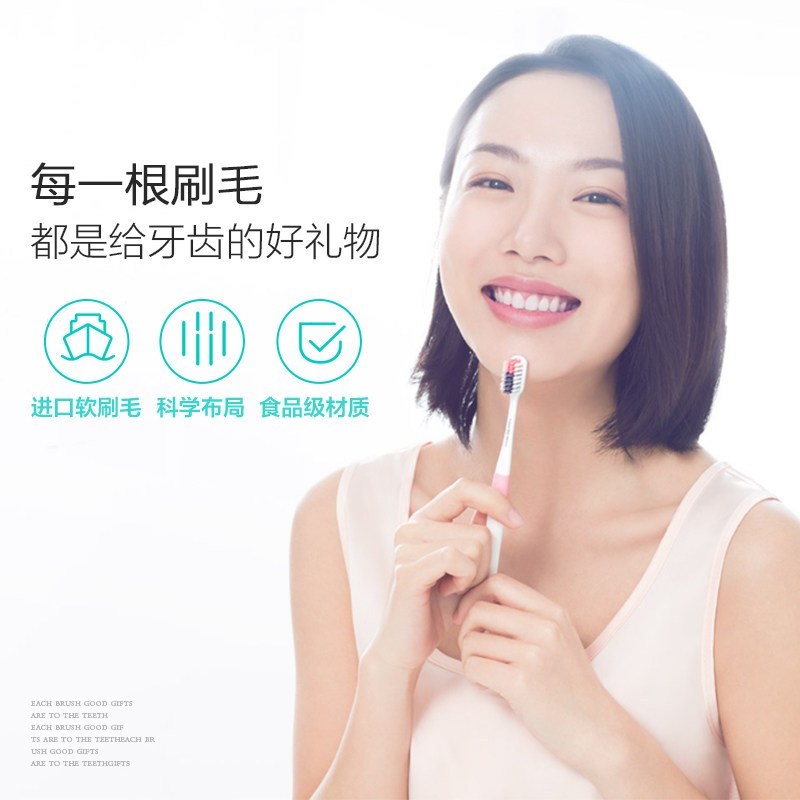贝医生牙刷头 巴氏牙刷经典版 单只装 圆柄 (经典版)蓝色
