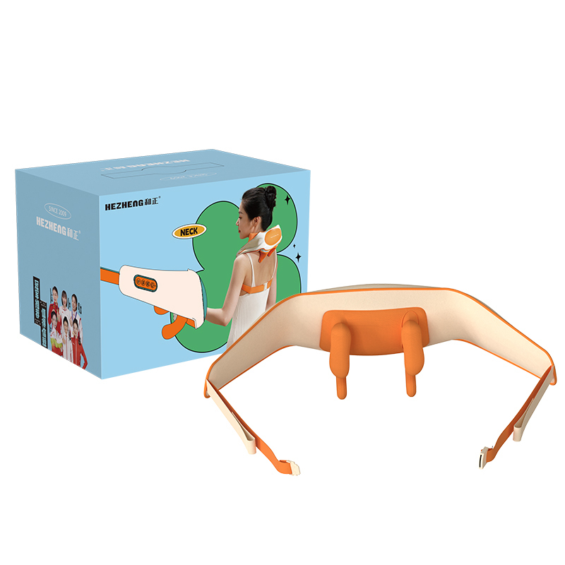 和正颈肩揉捏按摩器 仿人手揉捏肩颈斜方肌 按摩披肩 抓揉腿腰颈部肩膀脖子护颈仪 HZ-S5!