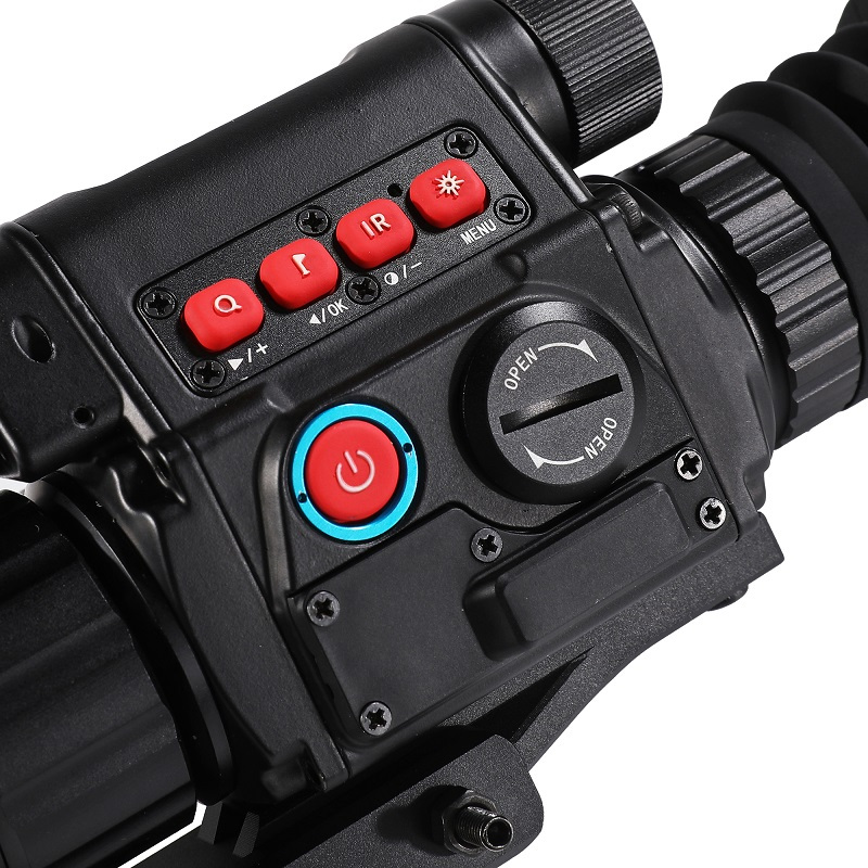 自由虎红外数码夜视仪nv009a单筒手持夜间观察镜高清高倍导轨十字报价