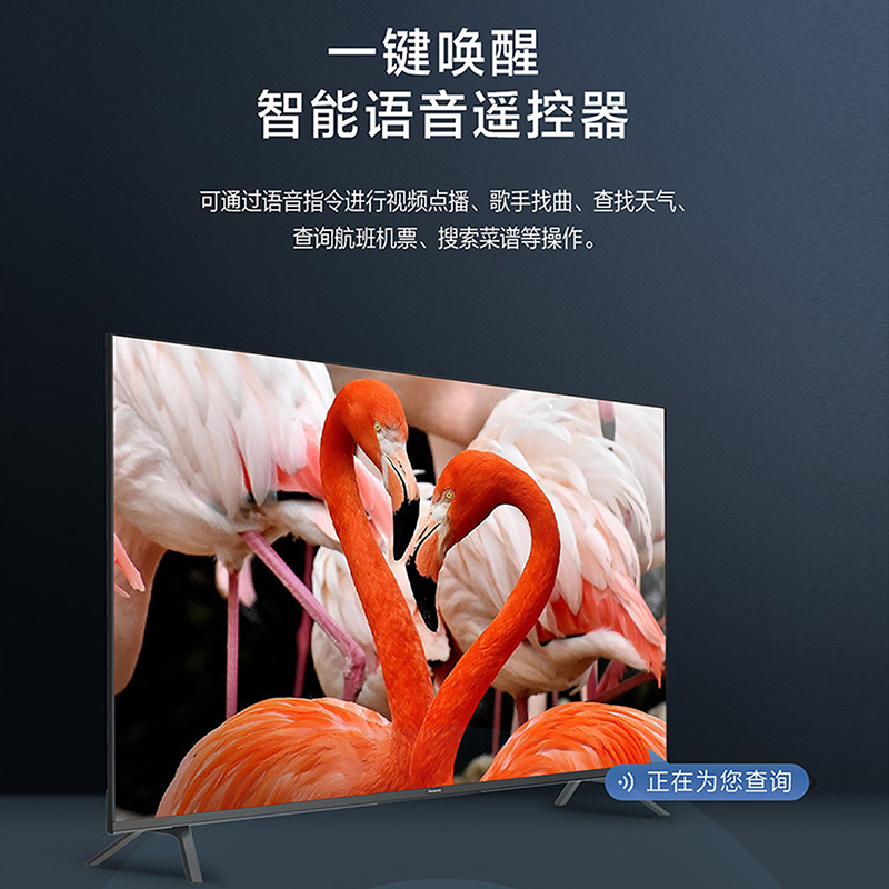 松下TH-75LX560C 75英寸4K超高清 全面屏 语音 双频WiFi 平板电视 智能网络 WiFi 投屏 展品