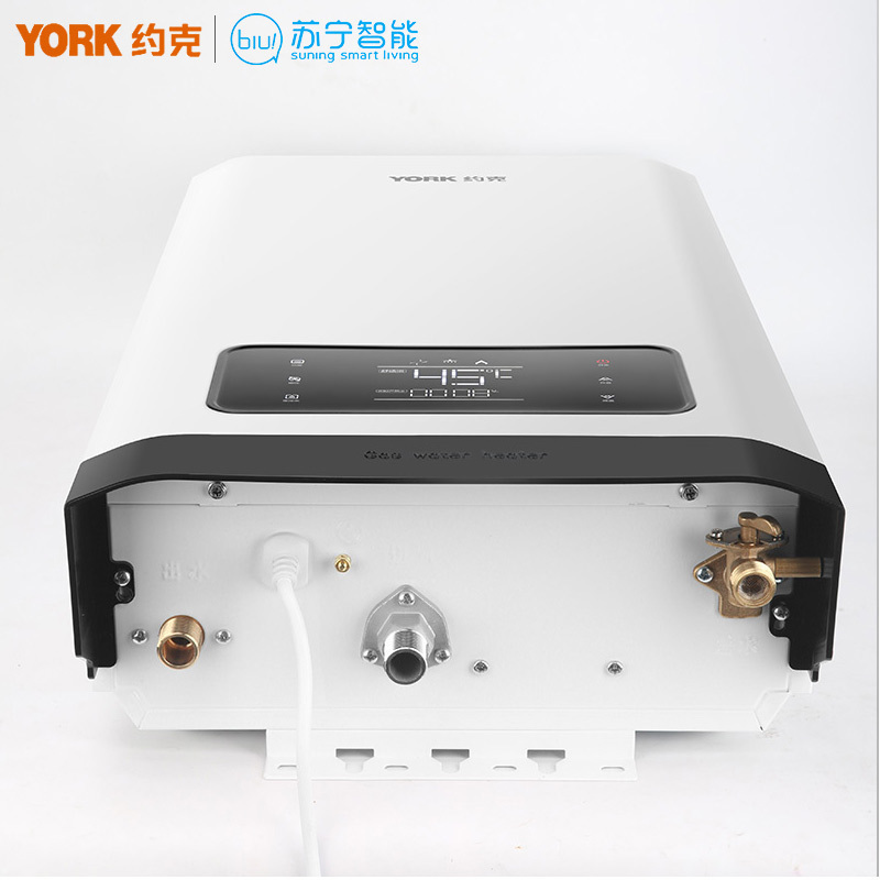 约克(YORK)13L 燃气热水器JSQ25-13 YK-DS5 天然气智能恒温防冻零冷水家用高清大图